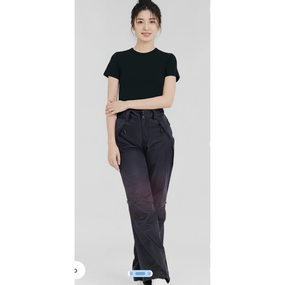 NWT GERRY Women's Revive Black Stretch Pant Inseam 30" 4 Pockets/2 Zips